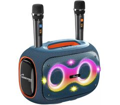 PARTY BOX + 2 Microphone мощная портативная Bluetooth колонка, фото 1