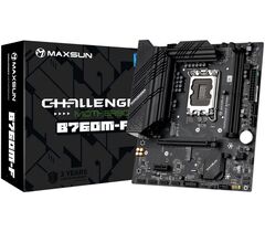 Материнская плата Maxsun Challenger B760M-F DDR4 (LGA1700, Micro-ATX), фото 1