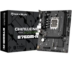 Материнская плата Maxsun Challenger B760M-N D5 V2 DDR5 (LGA1700, Micro-ATX), фото 1