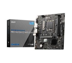 Материнская плата MSI PRO H610M-G WIFI DDR4 (LGA1700, Micro-ATX), фото 1