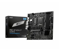 Материнская плата MSI PRO B760M-P DDR4 (LGA1700, Micro-ATX), фото 1