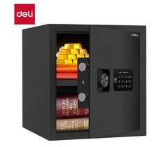 Сейф 36*33*33см (Door/box:1.5/3mm) Deli ET533, фото 1