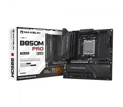 Материнская плата Maxsun Terminator B850M PRO DARK WIFI DDR5 (AMD AM5, Micro-ATX), фото 1
