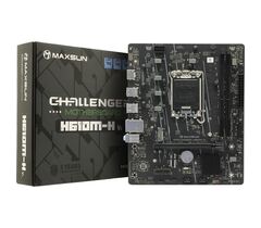 Материнская плата Maxsun Challenger H610M-H V1 DDR4 (LGA1700, Micro-ATX), фото 1
