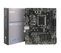 Материнская плата MSI PRO H610M-E DDR5 (LGA1700, Micro-ATX), фото 1
