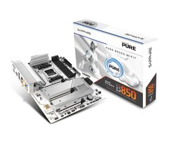 Материнская плата SAPPHIRE PURE B850M WIFI DDR5 (Socket AM5, Micro-ATX), фото 1
