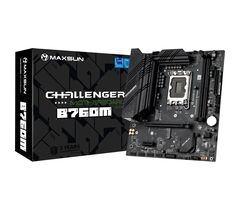 Материнская плата Maxsun Challenger B760M DDR4 (LGA1700, Micro-ATX), фото 1