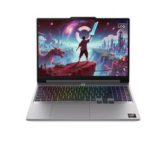 Ноутбук Lenovo LOQ 15AHP11 (AMD Ryzen 7-250 / DDR5 16GB / SSD 512GB / 15.3" WUXGA IPS 165Hz / NVIDIA GeForce RTX 5050 8GB / Backlit / NoOS / RU) Luna Grey (83TN000ERK), фото 1