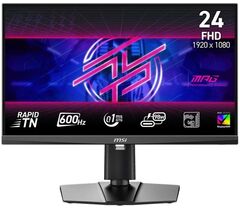 Игровой монитор 24" MSI MPG 242R X60N Rapid TN Full HD (1920x1080) 600Hz 0.1ms HDMI DisplayPort Type-C Pivot Black (9S6-3BC79T-009), фото 1