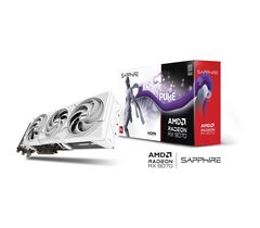 Видеокарта Sapphire PURE AMD Radeon RX 9070 GAMING OC 16GB GDDR6 HDMI / DP (11349-02-20G), фото 1