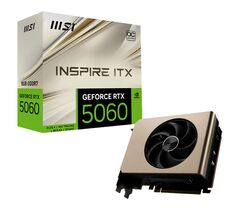 Видеокарта MSI GeForce RTX 5060 INSPIRE ITX 8GB (912-V537-200), фото 1