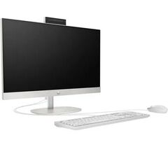 Моноблок HP 24-cr0078ci (298/117/385) (Intel Core i5-1335U / DDR4 8GB / SSD 512GB / 23.8" FHD / Intel Iris Xe Graphics / No DVD / key + mouse / NoOS / RU) White (B08WBEA), фото 1