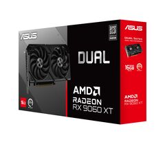 Видеокарта ASUS Dual Radeon RX 9060 XT 16GB GDDR6 (DUAL-RX9060XT-16G / 90YV0LG2-M0NA00), фото 1