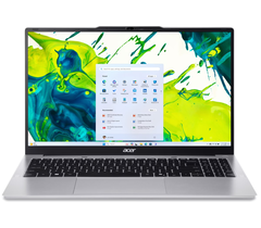 Ноутбук Acer Aspire Lite AL15-54P (Intel Core i5-115U / DDR5 16GB / SSD 512GB / 15.6" FHD IPS / Intel UHD Graphics / NoOS / RU) Silver (NX.DTHEM.001), фото 1