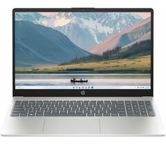 Ноутбук HP 15-fd2050wm (JK5) (Intel Core Ultra 5-225U / DDR5 8GB / SSD 512GB / 15.6" FHD IPS Touch / Intel UHD Graphics / Backlit / Win11 / RU) Natural Silver (D4JK5UA), фото 1