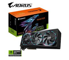 Видеокарта Gigabyte GeForce RTX 5080 AORUS MASTER 16GB GDDR7 (GV-N5080AORUS M-16GD), фото 1