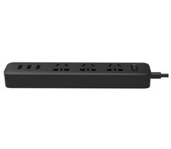 Удлинитель Xiaomi Mi Power Strip 3 (XMCXB01QM) черный, фото 1