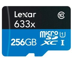 Карта памяти Lexar microSDHC 256GB Class 10 4K, фото 1