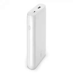 Аккумулятор Belkin Power Bank 20000, 30W PD USBC IN/OUT, USBA OUT, White, фото 1