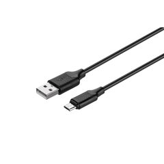 Кабель KITs micro USB 2A Black 1m (KITS-W-002), фото 1