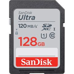 SanDisk 128GB Ultra microSDXC UHS-I Memory Card with Adapter 120Mb/s, фото 1