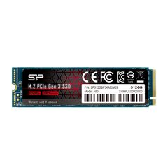 SSD Silicon Power 512GB A80 M.2 NVMe, фото 1