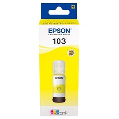 Чернила Epson 103 EcoTank Ink Bottle Yellow (C13T00S44A), фото 1