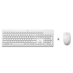 Беспроводная клавиатура и мышь HP 230 White, фото 1