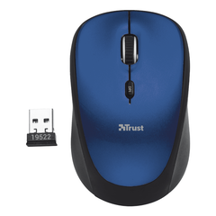 Мышь Trust YVI WIRELESS MOUSE BLUE, фото 1