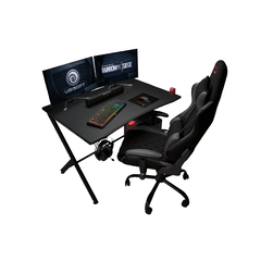 Игровой стол Trust GXT711 DOMINUS DESK BLACK, фото 1