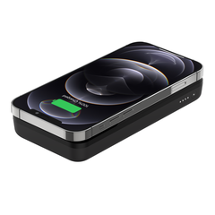 Внешний аккумулятор портативное зарядное устройство Power Bank Belkin 10000mAh, MagSafe Wireless, black, фото 1