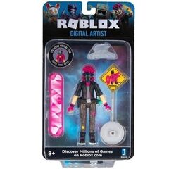 Игровая коллекционная фигурка Jazwares Roblox Imagination Figure Pack Digital Artist W7, фото 1