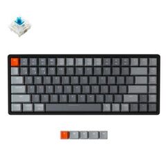 Клавиатура KEYCHRON K2 84 keys, Aluminum Frame Hot-Swap Gateron RGB, Blue, фото 1