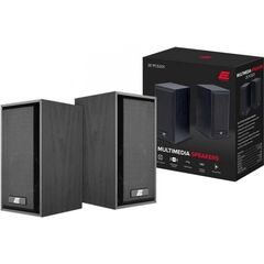 Акустическая система 2E PCS201, 2.0, USB Black Wood, фото 1