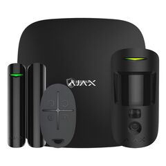 Комплект охранной сигнализации Ajax StarterKitCamPlus (Hub2Plus+MotionCam+Door+Space) black, фото 1