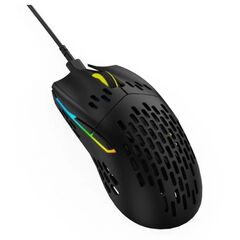 Мышь проводная и игровая Keychron M1 UltraLight Optical Mouse Black, фото 1