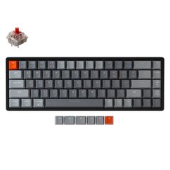 Беспроводная механическая клавиатура Keychron K6 RGB Red, фото 1