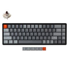 Беспроводная механическая клавиатура Keychron K6 RGB Brown, фото 1