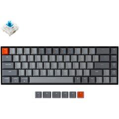 Клавиатура Keychron K6 68 Key Gateron White LED Blue, фото 1