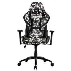 Игровое кресло 2E GAMING HIBAGON Black/Camo 2E-GC-HIB-BK, фото 1