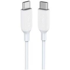 USB кабель Anker PowerLine III USB-C to USB-C 2.0 Cable 3ft White, фото 1