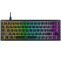 Компактная механическая клавиатура Xtrfy K5 RGB Black, UA, фото 1