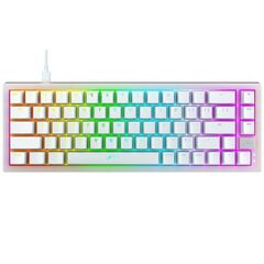 Компактная механическая клавиатура Xtrfy K5 RGB Transparent white, UA, фото 1
