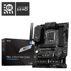 Материнские платы MSI PRO Z790-P WIFI DDR4 s1700 Z790 4xDDR4 M.2 HDMI-DP Wi-Fi BT ATX, фото 1