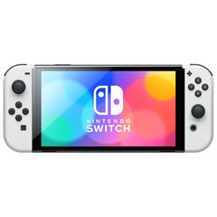 Игровая приставка консоль Nintendo Switch Oled White, фото 1