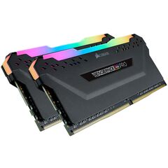 Модуль памяти VENGEANCE® RGB PRO 64 ГБ (2 x 32 ГБ) DDR4 DRAM 3600 МГц C18 — черный, фото 1