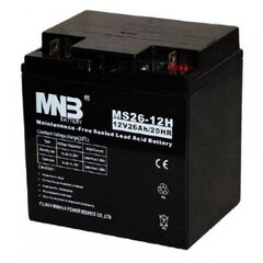 Аккумуляторная Свинцово-кислотная батарея MHB MS 26-12, фото 1