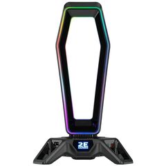 Подставка 3в1 для гарнитуры 2E Gaming RGB 7.1 USB Black (2E-GST330UB), фото 1