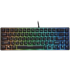 Игровая клавиатура 2E GAMING KG345 RGB 68key USB Transparent (2E-KG345TR), фото 1