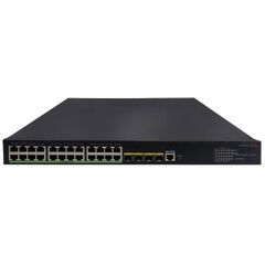 Комутатор H3C S5170-28S-HPWR-EI L2 Ethernet Switch with 24*10/100/1000BASE-T Ports and 4*1G/10G BASE-X SFP Plus Ports,(AC),PoE+, фото 1